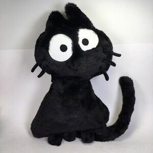 West Elm X Ed Emberley Black Cat Plush Pillow